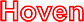 Hoven footer logo